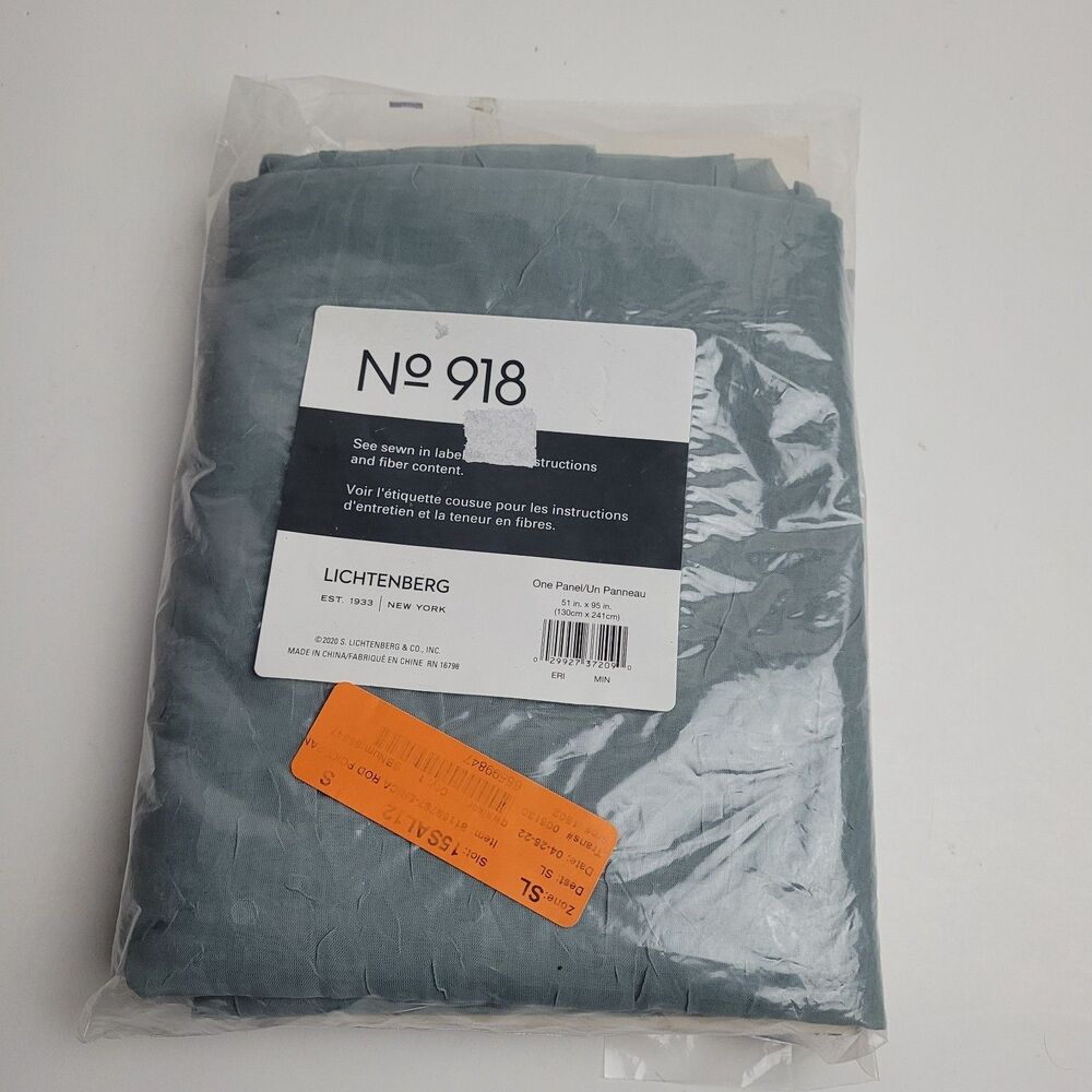 NEW No. 918 Lichtenberg One Panel (1) 51 X 95 inch, Mint #BT1